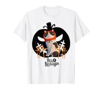 Hello Neighbor - Masked Cat on White Camiseta