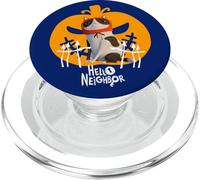 Hello Neighbor - Masked Cat on White PopSockets PopGrip para MagSafe