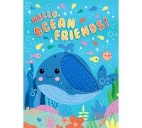 Hello, Ocean Friends - Silicone Touch and Feel Board Book - Sensory Board Book