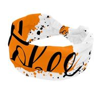 Hello October - Diademas anchas para mujer, elásticas, antideslizantes, turbante, para entrenamiento, yoga, deporte y correr