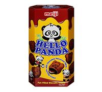 Hello Panda - Galletas dobles de chocolate (50 g, 10 unidades)