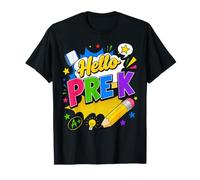 Hello Pre-K Back To School Pre-Kindergarten Teacher Student Camiseta