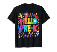 Hello Pre-K Back To School Pre-Kindergarten Teacher Student Camiseta