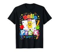 Hello Pre-K Back To School Pre-Kindergarten Teacher Student Camiseta