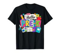 Hello Pre-K Back To School Pre-Kindergarten Teacher Student Camiseta