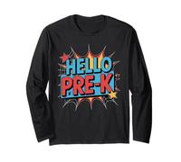 Hello Pre-K Comic Book Style Kids Manga Larga