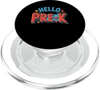 Hello Pre-K Comic Book Style Kids PopSockets PopGrip para MagSafe