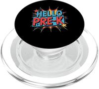 Hello Pre-K Comic Book Style Kids PopSockets PopGrip para MagSafe