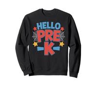Hello Pre-K Comic Book Style Kids Sudadera