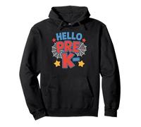 Hello Pre-K Comic Book Style Kids Sudadera con Capucha