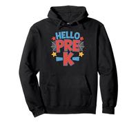 Hello Pre-K Comic Book Style Kids Sudadera con Capucha
