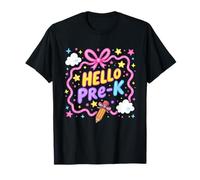 Hello Pre K - Maestro de Regreso a Clases para niños y niñas Camiseta