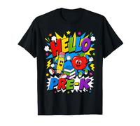 Hello Pre-K Preschool Apple Pencil Back To School Classroom Camiseta