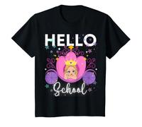 Hello School Cute Princess Pretty Cute Girl Niñas pequeñas Camiseta