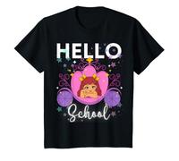 Hello School Cute Princess Pretty Cute Girl Niñas pequeñas Camiseta