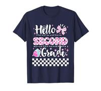 Hello Second Grade Coquette Back to School Teacher Girls Camiseta