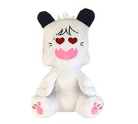 HELLO! SPANK Peluche suave de colección ojos de corazón corazones - Altura 18 cm - Color blanco