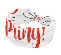Hello Spring - Diadema para mujer, suaves y anchas, antideslizantes, para yoga, fitness, viajes, gimnasio, accesorios para el cabello