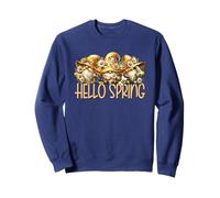 Hello Spring Gnomes For Women and Girls Who Loves Honey Bees Sudadera