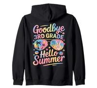 Hello Summer 3th Grade Last Day of School Teacher Student Sudadera con Capucha