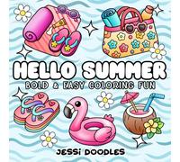 Hello Summer: Bold & Easy Coloring Fun