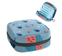 Hello Summer - Bolsa de almacenamiento de servilletas sanitarias, bolsa de sandía para niñas y mujeres, bolsa de copa menstrual, bolsas de tampón para menstruación femenina, Holde, Multicolor 4,