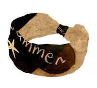 Hello Summer - Diademas anchas para mujer, antideslizantes, deportivas, elásticas, para yoga, entrenamiento, uso diario
