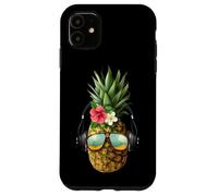 Hello Summer Graphic tee Shirt, Funny Summer Beach Pineapple Carcasa para iPhone 11