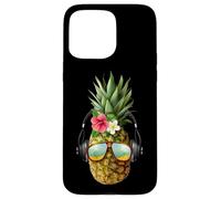 Hello Summer Graphic tee Shirt, Funny Summer Beach Pineapple Carcasa para iPhone 15 Pro MAX