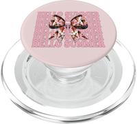 Hello Summer Ice Cream Cono Chica Mamá Coqueta Arco PopSockets PopGrip para MagSafe