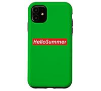 Hello Summer School is Out and I am Ready for Fun and Summer Carcasa para iPhone 11