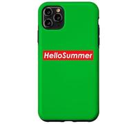 Hello Summer School is Out and I am Ready for Fun and Summer Carcasa para iPhone 11 Pro Max