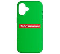 Hello Summer School is Out and I am Ready for Fun and Summer Carcasa para iPhone 16