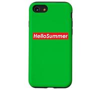 Hello Summer School is Out and I am Ready for Fun and Summer Carcasa para iPhone SE (2020) / 7 / 8