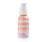hello sunday | crema hidratante facial Enriquecida con Ácido Hialurónico - con Factor De Protección Solar SPF 50, 50 ml