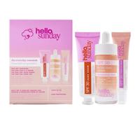 hello sunday Kit de productos más vendidos de Everyday Essentials (crema de manos 30 ml + bálsamo labial 15 ml + sérum 30 ml)