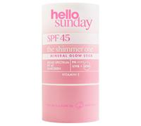 Hello Sunday - the shimmer one- Mineral Glow Stick SPF45 Protección solar 20 g unisex