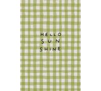 Hello Sunshine Notebook: A5 Dotted Journal