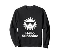 Hello Sunshine Smiling Sun Alegre Summer Design Sudadera