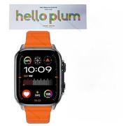 Hello Watch 4 Plus 2024 - Reloj inteligente Android Ultra de 49 mm, AMOLED 4G, llamada, WiFi, GPS, 16 GB ROM, NFC, reloj inteligente para hombre (naranja)