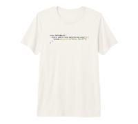 Hello World Java Code - Diseño de Esquema de sintaxis Ligera Camiseta Premium