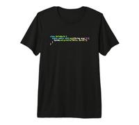 Hello World Java Code - Esquema de sintaxis Oscuro Diseño Coder Camiseta Premium