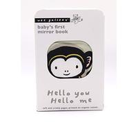 Hello You, Hello Me: Baby's First Mirror Book - soft and crinkly pages, printed on organic cotton (Wee Gallery)