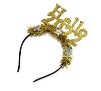 Hello2024 - 5 diademas festivas de Año Nuevo para disfraz de fiesta, accesorio para el pelo, para celebración de Año Nuevo, celebraciones festivas