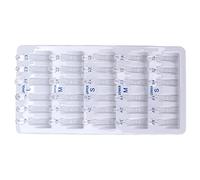 HelloCreate 30 Uds. Reemplazo de dientes ning Alta Resistencia a la Tature Carillas de dientes de plástico para el hogar Hospital1 Carillas de porcelana Dientes Carillas de porcelana Carillas de