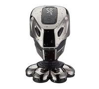 HelloCreate Kit de afeitadora de cabeza - 7 cabezas de afeitadora eléctrica recargable, impermeable, kit de aseo para la cabeza y la cara (cargador USB)