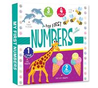 Hellofriend Books My First 100 Animals -Padded Board Book For Kids For Fun Learning: My First Numbers
