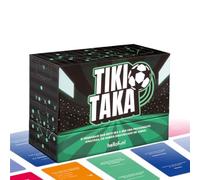 Hellofun! Juego de Mesa Fútbol Tiki Taka | Juego de Cartas para futboleros/as | Regalos para Fans del fútbol | Una Idea 4 Jugadores | Duración: 30 min | +14