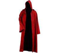 Helloween 2025 - Capa para cosplay, túnica con capucha para Halloween, cosplay, disfraz de Akatsuki, rosso, 7-8 Años