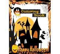 Helloween Ghost Coloring Book for kids spookey Fun with Cute ghosts,